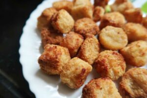 Air fryer frozen chicken popcorn