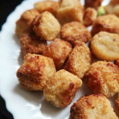 Air fryer frozen chicken popcorn