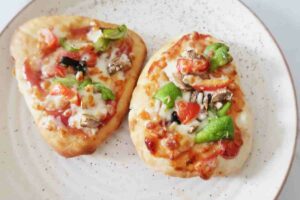 Air fryer Naan Pizza