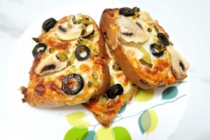 Air fryer Pizza toast