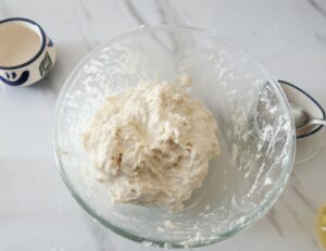 Dough to make air fryer bread