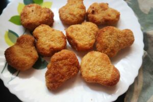 Air fryer frozen Chicken Nuggets