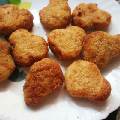 Air fryer frozen Chicken Nuggets