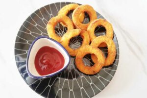 Air Fryer Frozen Onion Rings