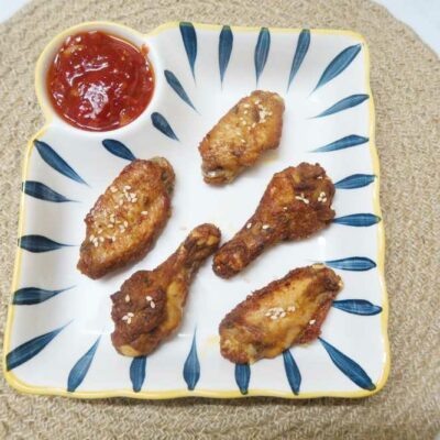 How to make frozen chicken wings in air fryer