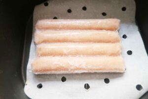 Air fryer Chicken Sausage uncooked