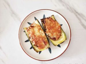 Air Fryer Zucchini Boats