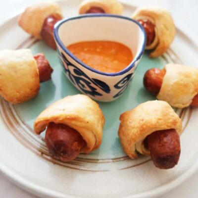 Air fryer pigs in a blanket