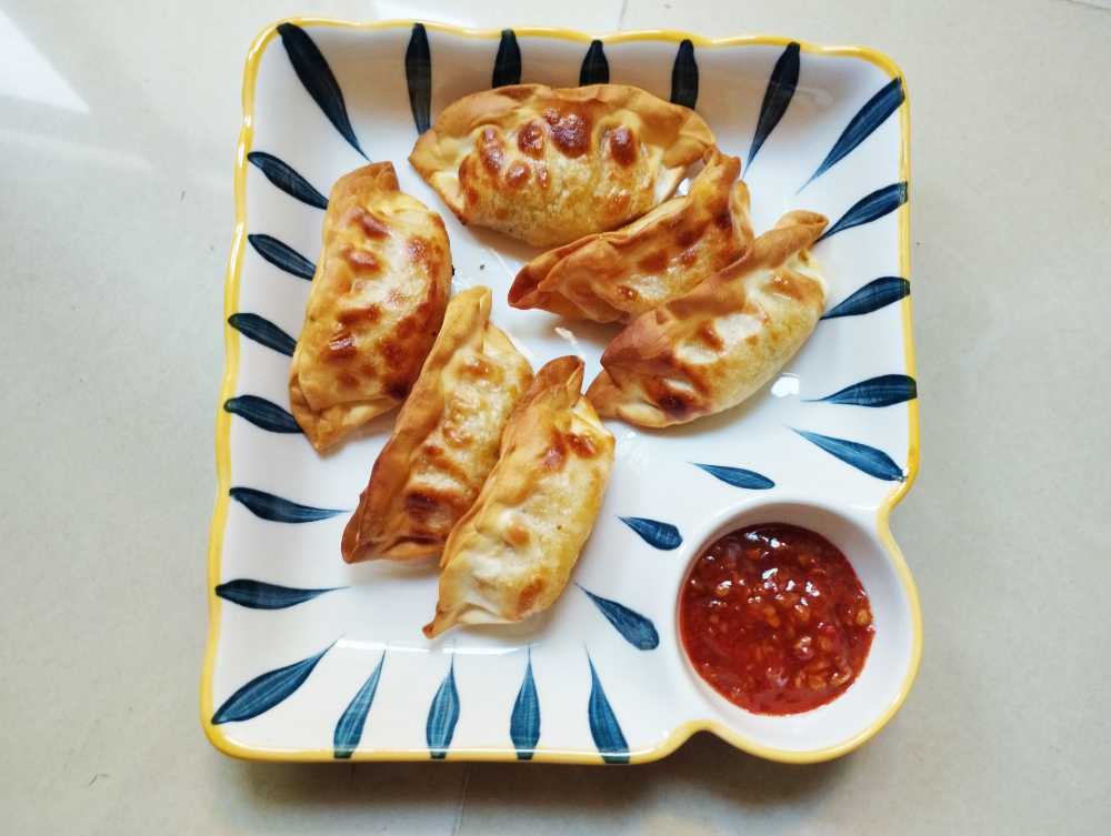 Air fryer Frozen Dumplings